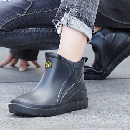 Women's waterproof rubber boots with non-slip sole and ergonomic design NOVAE
