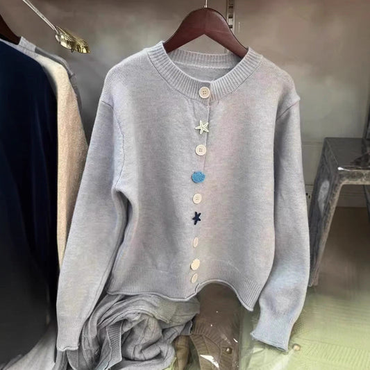 Women's playful knit sweater NOVAE