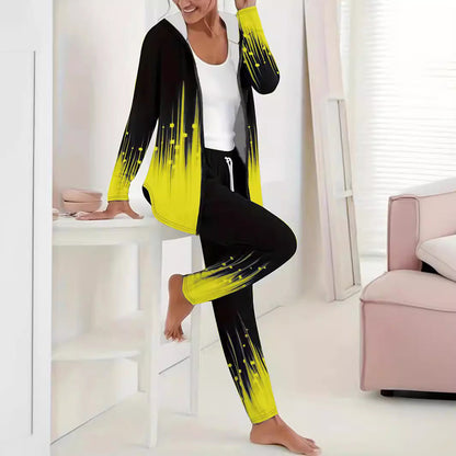 Women's sporty leisure suit with modern gradient details NOVAE