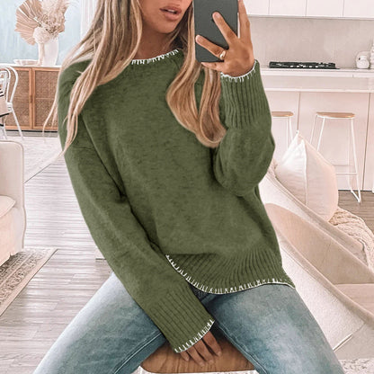 Women's Plus Size Knit Sweater NOVAE