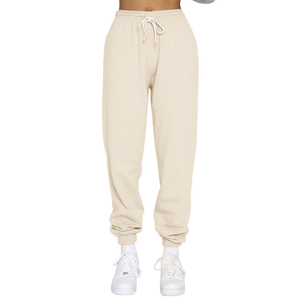 Women's Comfortable Jogging Pants with Adjustable Waistband and Elastic Cuffs NOVAE