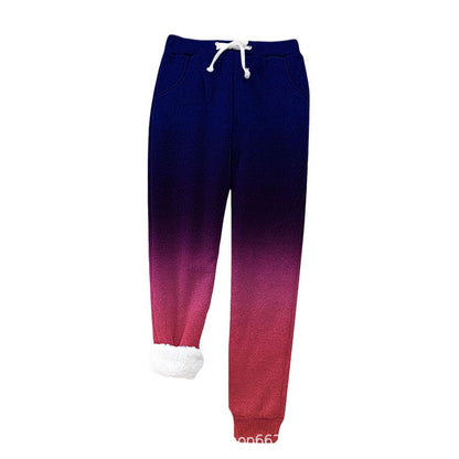 Women's fleece jogging pants with warm lining and elastic waistband NOVAE