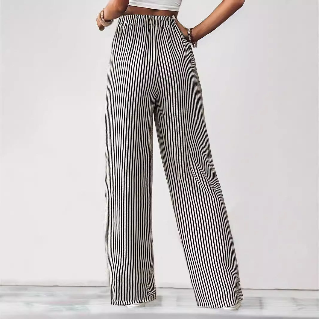 Women's wide-leg carrot trousers NOVAE