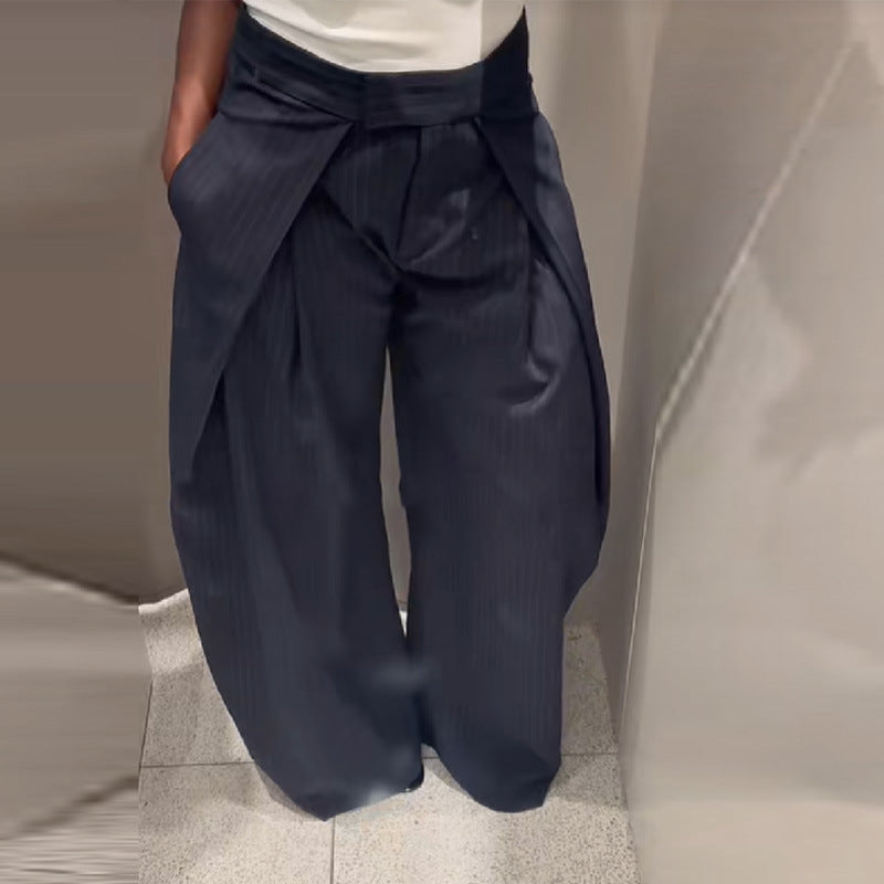 Women's elegant wide-leg trousers NOVAE