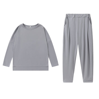 Women's Comfortable Loungewear Set with Elastic Waistband and Stylish Cut NOVAE