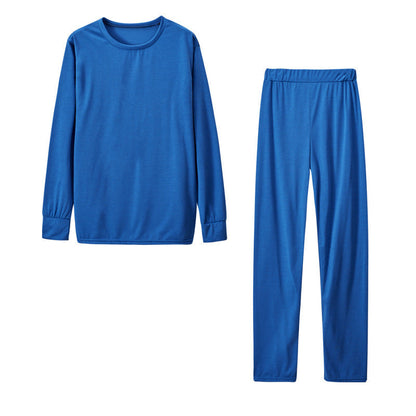 Women's Long Sleeve Pajama Set with Elastic Pants NOVAE