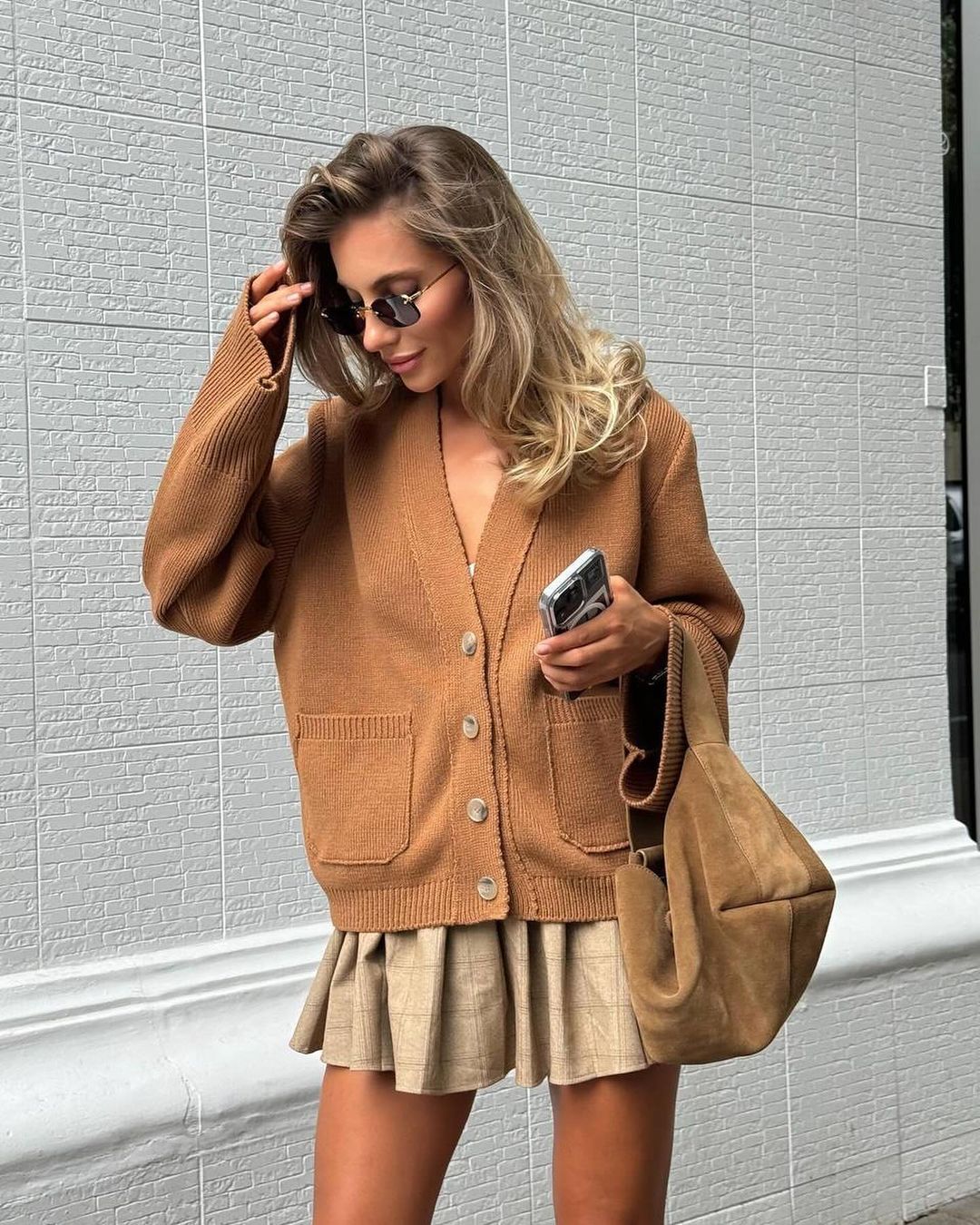 Women's oversized cardigan NOVAE