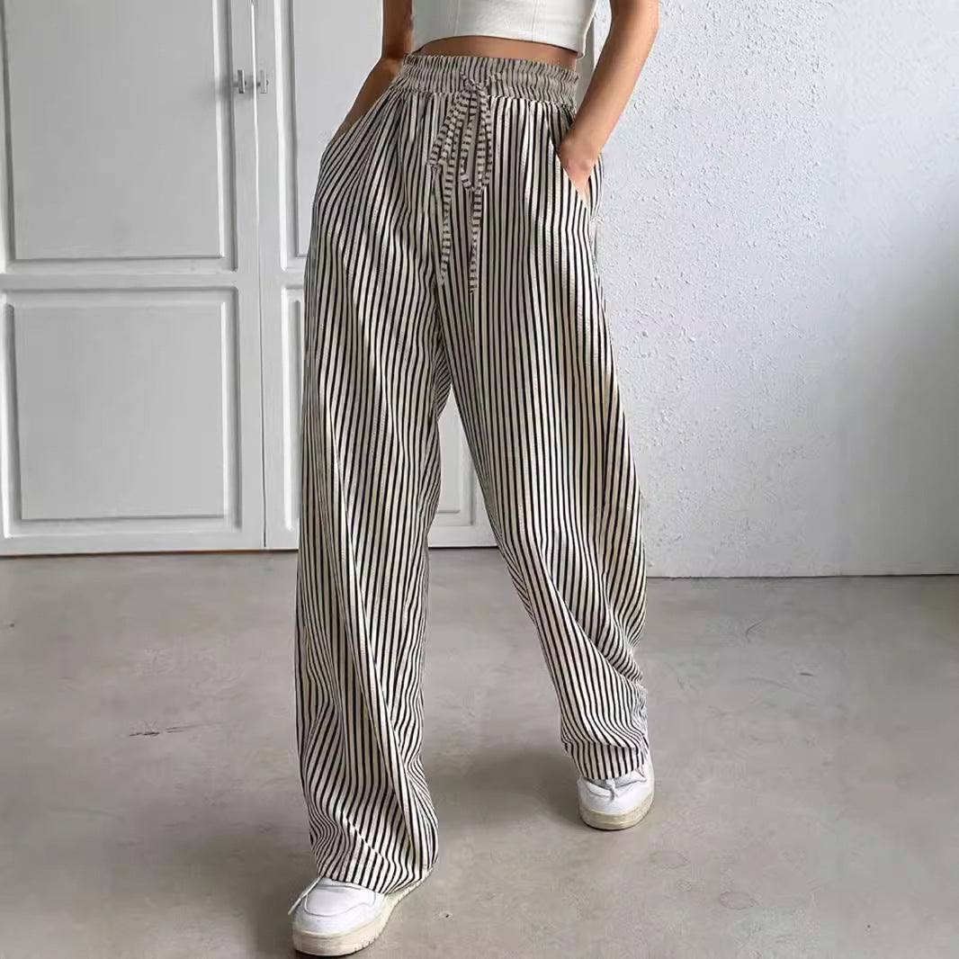 Women's wide-leg carrot trousers NOVAE