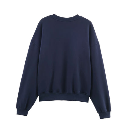 Women's casual jogging pants with side zip pockets and elastic waistband NOVAE