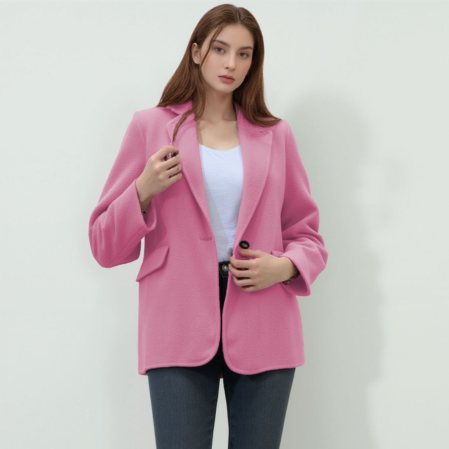 Women's elegant soft blazer with a tailored fit NOVAE