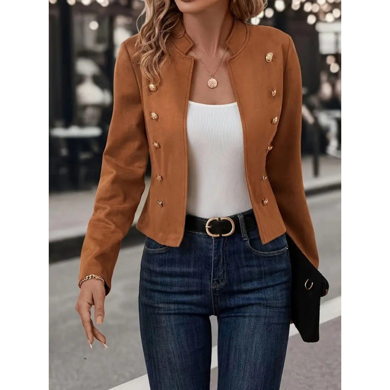Women's blazer jacket with elegant button details and high-quality workmanship NOVAE