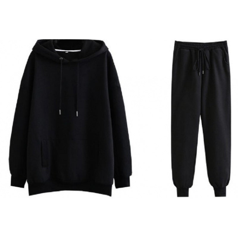 Women's leisure loungewear set with cozy hoodie and comfortable jogging pants NOVAE