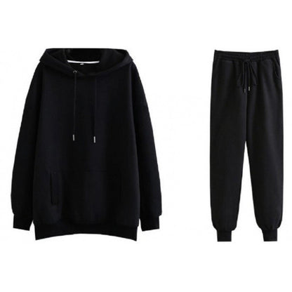 Women's leisure loungewear set with cozy hoodie and comfortable jogging pants NOVAE