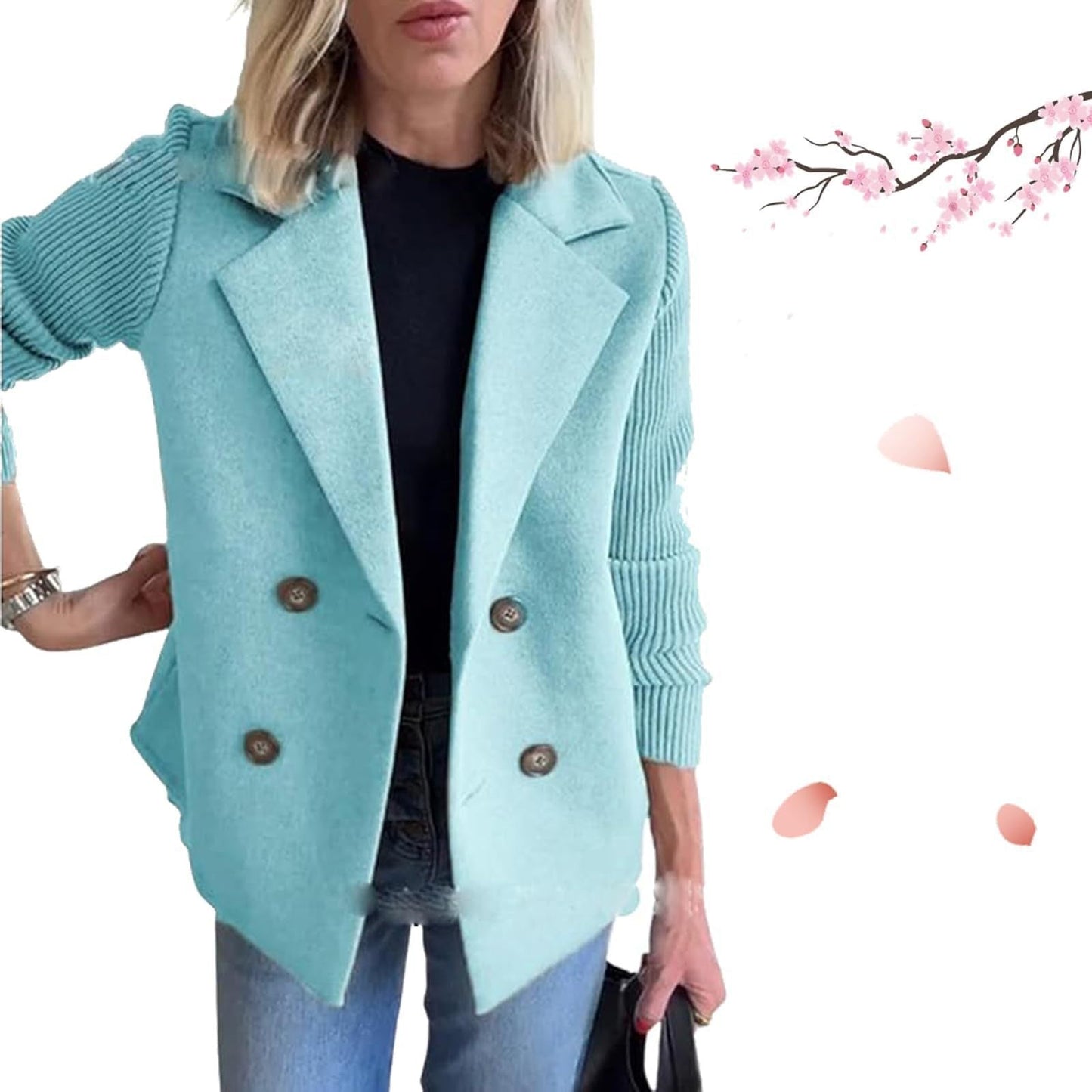 Women's fashionable throw jacket NOVAE