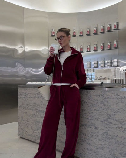 Women's velor jogging suit NOVAE