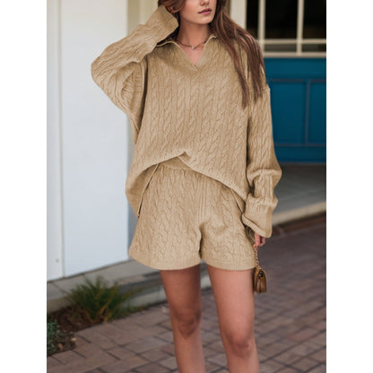 Women's comfortable knit top with a relaxed fit and high-quality details NOVAE