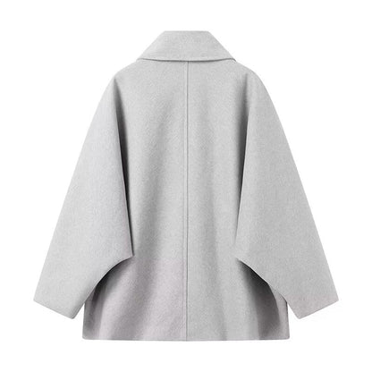 Women's casual transitional jacket with oversized cut and practical pockets NOVAE