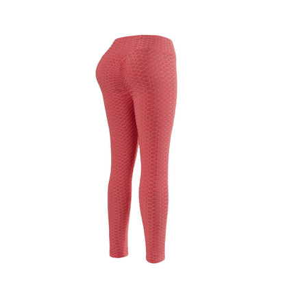 Women's sporty leggings with a textured surface NOVAE