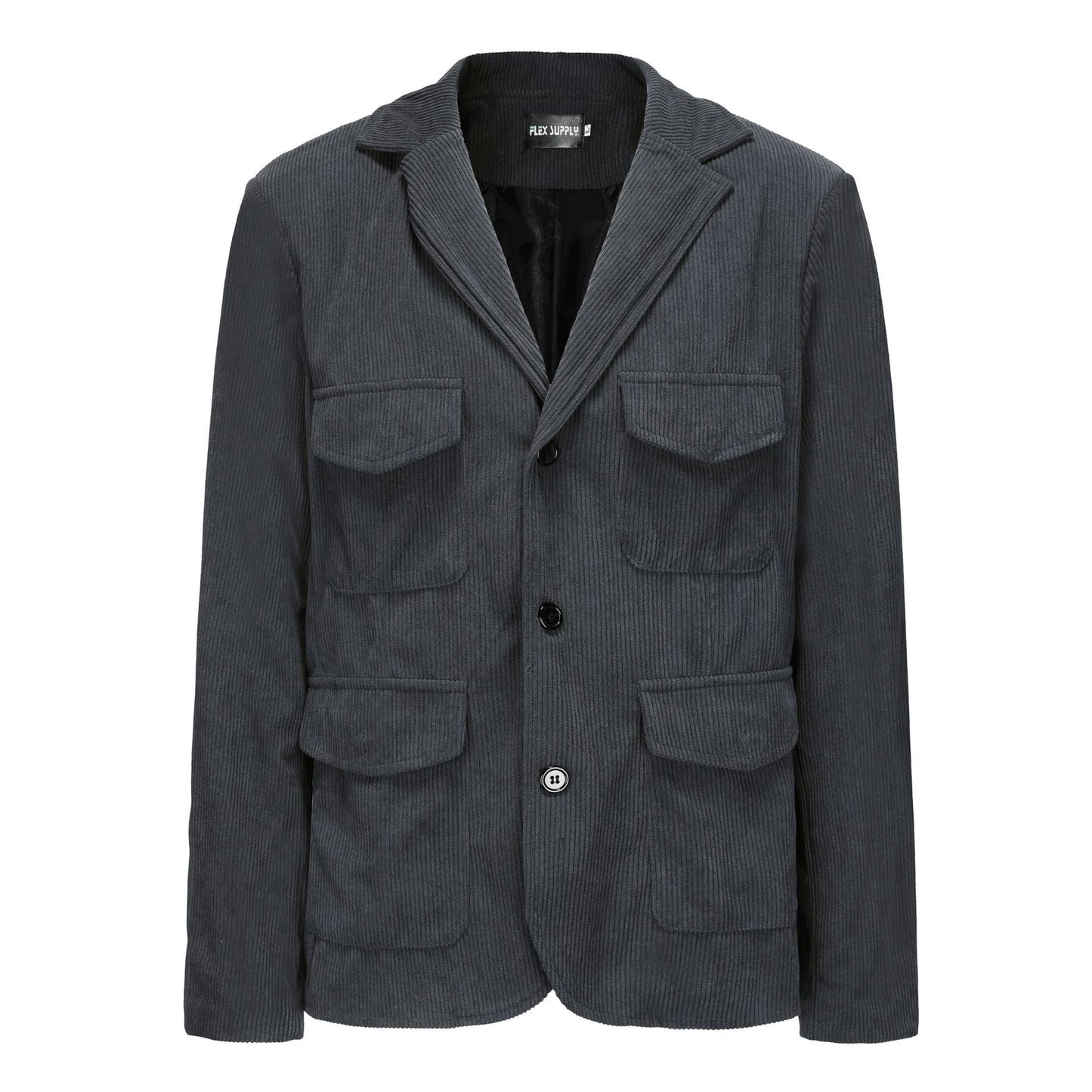 Women's casual corduroy jacket with patch pockets NOVAE