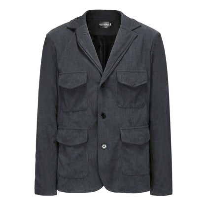 Women's casual corduroy jacket with patch pockets NOVAE