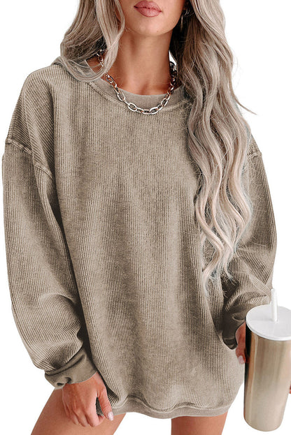 Women's casual oversized knit sweater NOVAE