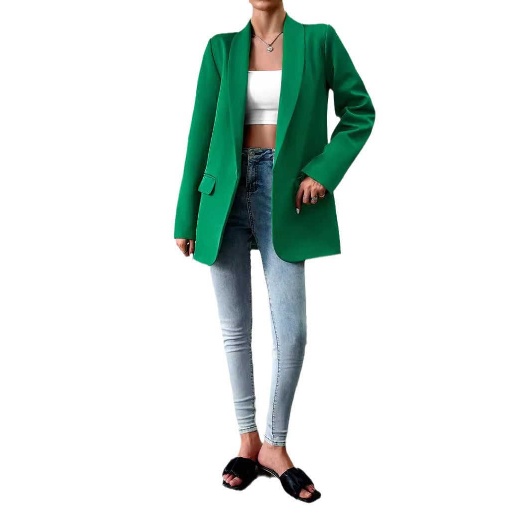 Women's Elegant Blazer with Modern Design Elements NOVAE