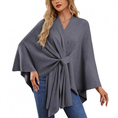 Women's fashionable wrap coat with trendy design NOVAE