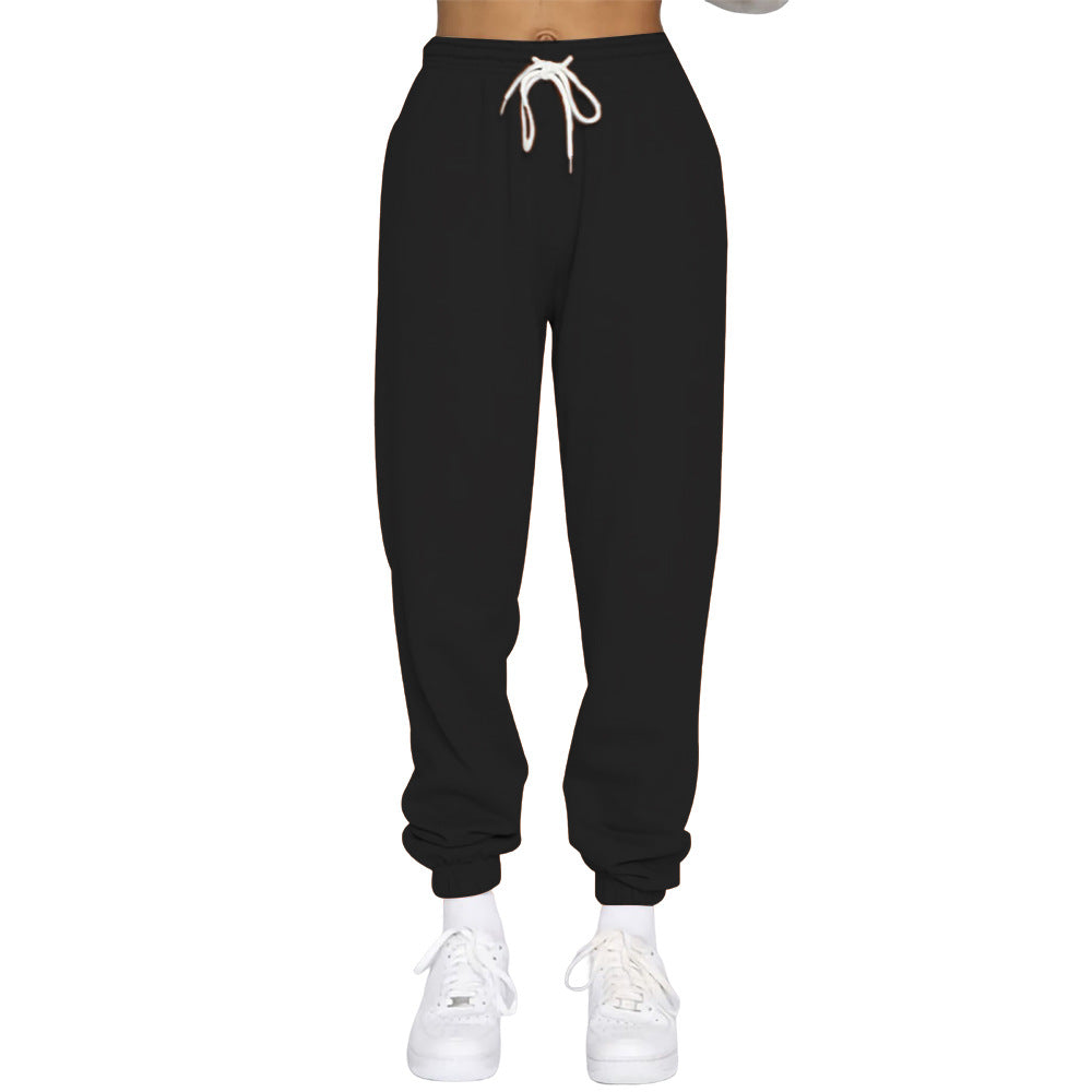 Women's Comfortable Jogging Pants with Adjustable Waistband and Elastic Cuffs NOVAE