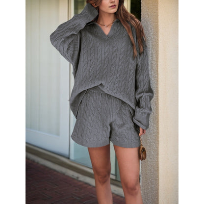 Women's comfortable knit top with a relaxed fit and high-quality details NOVAE