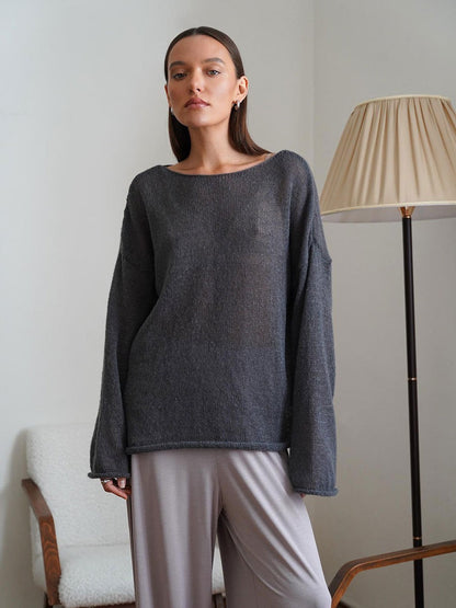 Women's casual knit sweater NOVAE