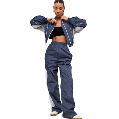 Women's stylish jumpsuit with elastic waistband and practical pockets NOVAE