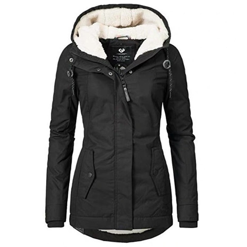 NOVAE Hot Autumn Jacket: Wind and Water Resistant Weather Protection for Women