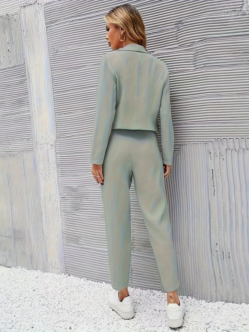 NOVAE | Classic Two-Piece Blazer Set for Women