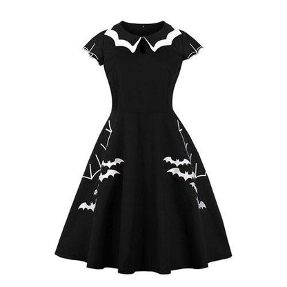 NOVAE | Rockabilly Halloween Dress Bat